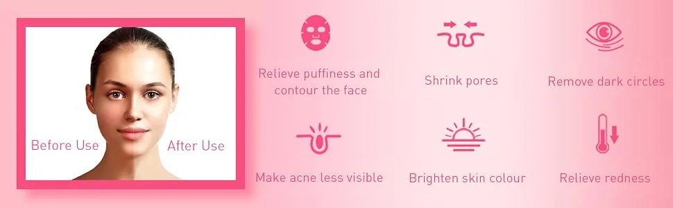 Vanalia Ice Roller for Face and Eye Gua Sha Face Massage Facial Beauty Ice Roller Silicone Ice Mold for Face Beauty(Blue) - 3-23-3