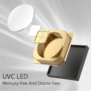 UV Light Sanitizer Box UVC Sterilizer for Phone Ultraviolet Clean 99.99 for Toothbrush Jewelry Glasses Nail Tools Keys Aromatherapy - product information 8