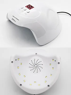 UV Light for Nails PHIAKLE Professional UV LED Nail lamp for Gel Polish Led Lamp for Gel Nails 3 Timers (White) - product information 5