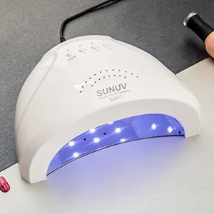 UV LED Nail Lamp SUNUV Gel Nail Light for Nail Polish 48W UV Dryer with 3 Timers SUNone - curing nail lamp