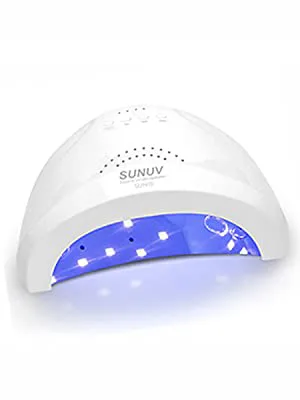 UV LED Nail Lamp SUNUV Gel Nail Light for Nail Polish 48W UV Dryer with 3 Timers SUNone - nail lamp