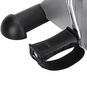 Uten Mini Exercise Bike Under Desk Bike Arm  Leg Peddler Machine with LCD Screen Displays Portable Cycle Cool Black - Stable Design
