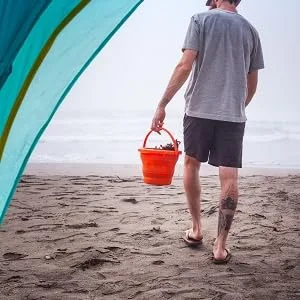 UST FlexWare Collapsible Bucket with Strong Flexible Compact BPA Free Design and Sturdy Handle for Hiking Backpacking Camping and Outdoor Survival 1.0 - healthy organic outside hammock tent cooking