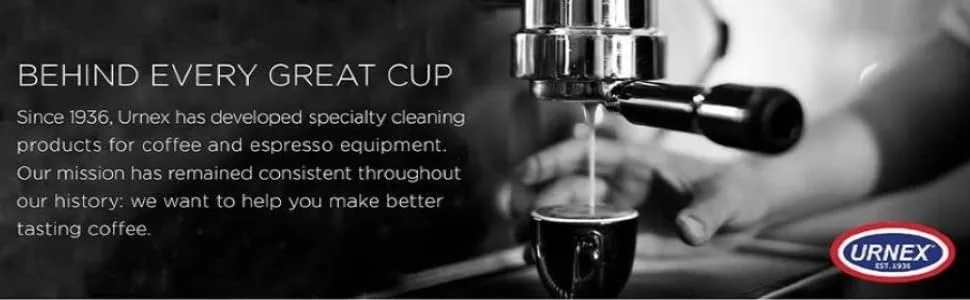Urnex Dezcal Activated Descaler - 100 Pack (1 Ounce Packets) - For Use on Commercial Boilers and Heating Elements of Coffee and Espresso Equipment 100 Packets - Since 1936, Urnex has developed specialty cleaning products for coffee and espresso equipment.