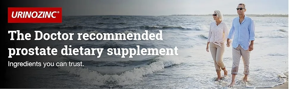 Urinozinc Plus - Prostate Supplement with Beta Sitosterol  Saw Palmetto  Reduce Frequent Urination Concerns  Support Your Prostate Health 60 Caplets - Urinozinc
