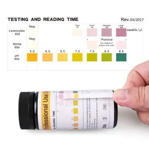 Urine Test Strips 50ct UTI Test Strips for Women 3-in-1 Urinary Tract Infection Test Strips for Leukocytes Nitrite and PH Test Accurate Results in 1 Minute - product information 3