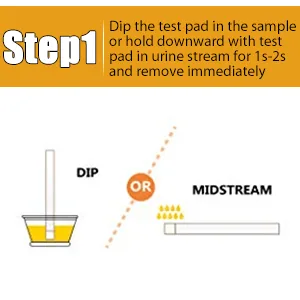 Urine Test Strips 50ct UTI Test Strips for Women 3-in-1 Urinary Tract Infection Test Strips for Leukocytes Nitrite and PH Test Accurate Results in 1 Minute - product information 5