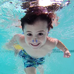 UPINS 14 Sets Silicone Nose Clips Waterproof Swimming Nose Plugs Earplugs for Adults Kids Ear Nose Protector - nose clip