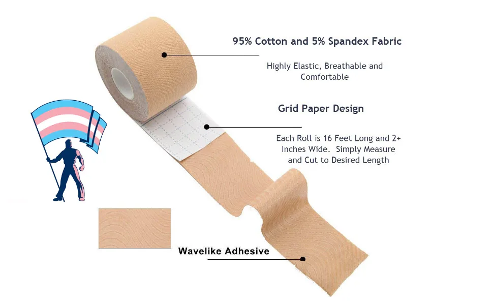 Universal Body Labs Trans Tape - FTM Chest Binding - trans-tape
