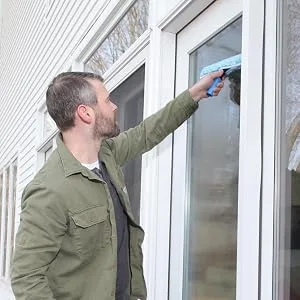 Unger Professional Performance Grip Window Cleaner Scrubber 14 - Ergonomic Handle