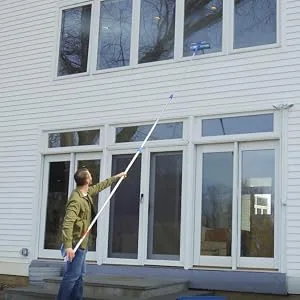 Unger Professional Performance Grip Window and Glass Squeegee 18 - High Access Cleaning