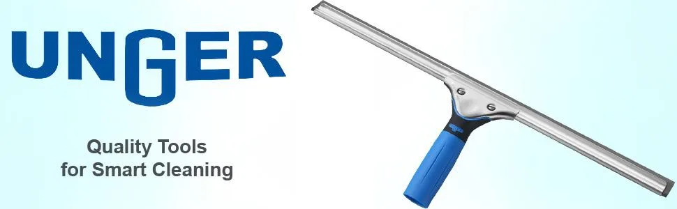 Unger Professional Performance Grip Window and Glass Squeegee 18 - Unger - Quality Tools for Smart Cleaning