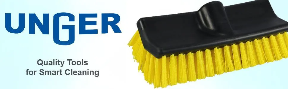 Unger Professional HydroPower Bi-Level Scrub Brush Head 10 Scrub Bi-Level Brush Scrub Brush Head - Unger HydroPower Bi-Level Scrub Brush