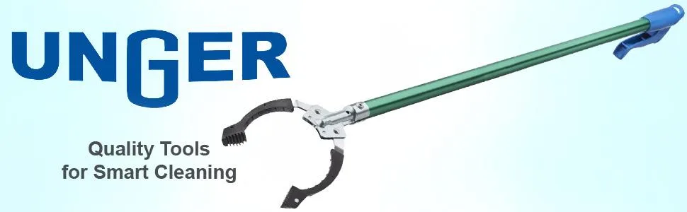 Unger Professional 36 Nifty Nabber Reacher Grabber Tool and Trash Picker 36-inch Trash Picker - Unger - Quality Tools for Smart Cleaning