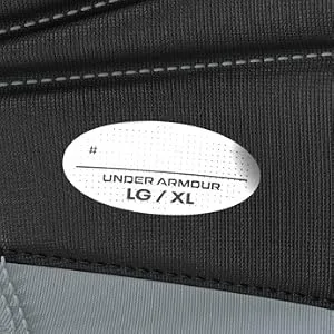 Under Armour Sports Facemask - BlackBlack MediumLarge - name tag