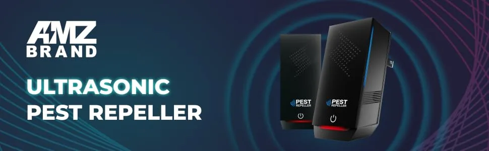 Ultrasonic Pest Repeller 2 Pack - Powerful Rodent Repellent - 3 Working Modes - Wide Frequency Range Pest Control Device - Ideal for Mice Rats Mosquitoes Cockroach Moths Ants - ultrasonic pest repeller