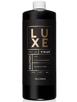Ultra Violet - One Hour Spray Tan Solution - Violet Base (8oz) 8 Fl Oz (Pack of 1) - luxe ultra
