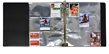 Ultra Pro Platinum Series 9-Pocket Pages for Trading Cards (50 ct.) - Text about the display