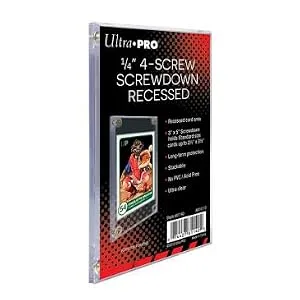 Ultra Pro 14 Screwdown Recessed Trading Card Holder ( Packaging May Vary ) - product information 1