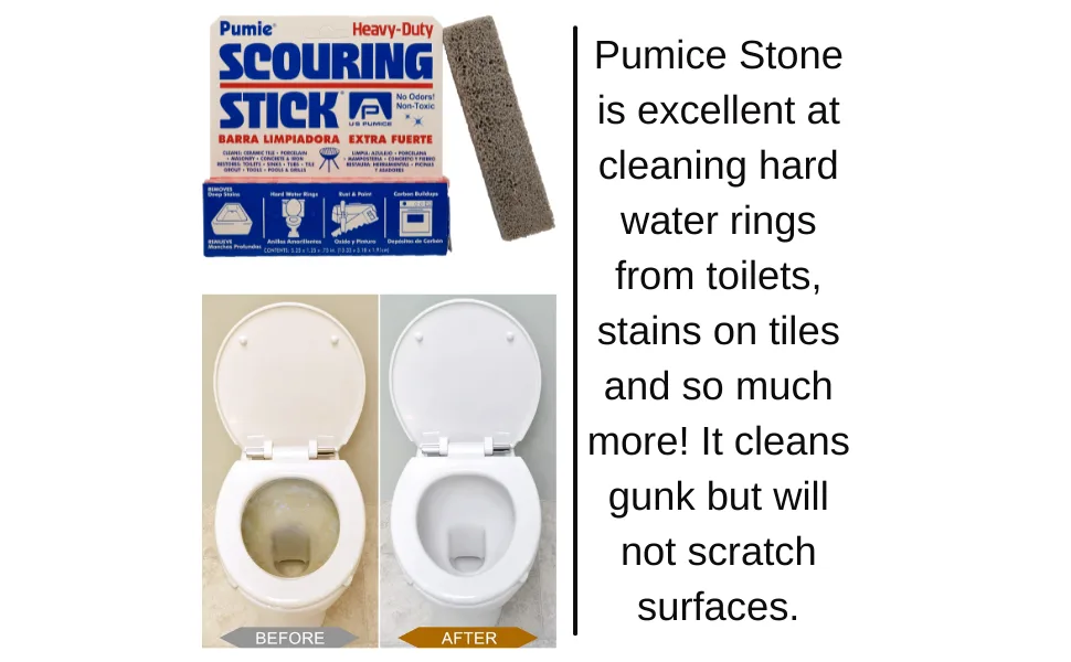 U.S. Pumice Pumie Scouring Stick Heavy Duty Extra Strong Pumice Cleaning Bar (2 Pack) - pumie stick
