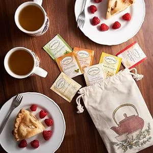 Twinings Tea Bags Variety Pack - Herbal & Decaf Sampler - 50 Ct
