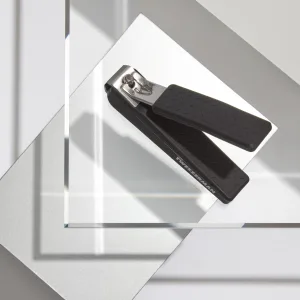 Tweezerman Mens Precision Grip Toenail Clipper Black - unspecified