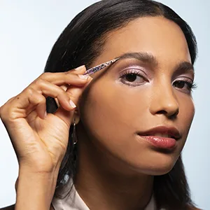 Tweezerman Hollygraphic Micro Mini Slant  Point Tweezer Set - quality tweezers, sharp tweezers, grow eyebrows, plucker tweezer eyebrows, tweezers eyebrows, brow