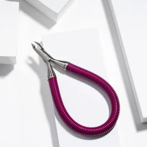 Tweezerman Grip  Snip Spiral Spring Cuticle Nipper Assorted Colors BluePink 2.5 x 1 x 6 - unspecified