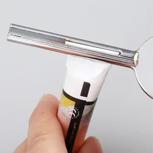 Tube Key Tooth Paste Squeezer  Set of 3 Manual Toothpaste Squeezer XYKEEY Toothpaste Tube Squeezers Silver - product information 3