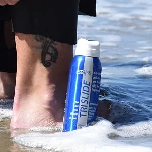 TRISLIDE Anti-Chafe Continuous Spray Skin Lubricant Body Friction Protection - trislide