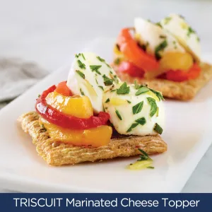 Triscuit Dill Sea Salt  Olive Oil Whole Grain Wheat Crackers 8.5 oz - image