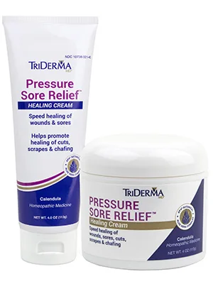 TriDerma Pressure Sore Relief Healing Cream 4 Ounces - pressure sore