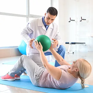 Trideer 9 Inch Pilates Ball Between Knees for Physical Therapy Mini Exercise Ball - Yoga Ball Small Workout Balls for Core Strength and Back Support Green - mini ball