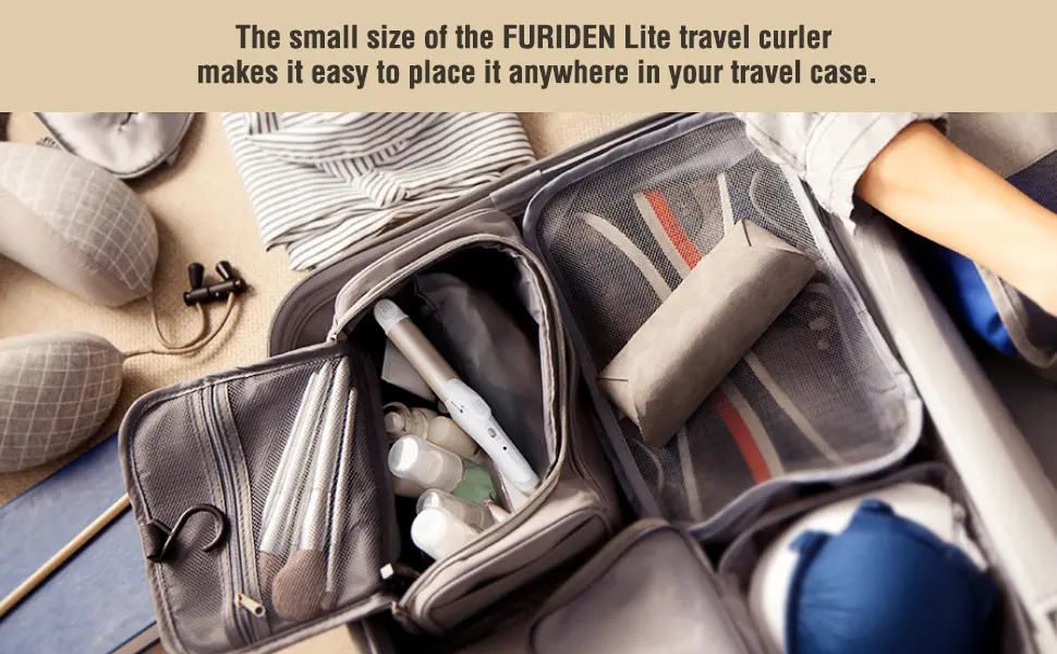 Travel Curling Iron Dual Voltage Mini Flat Iron for Hair Travel Travel Hair Straightener 2 in 1 Withe - travel curling iron