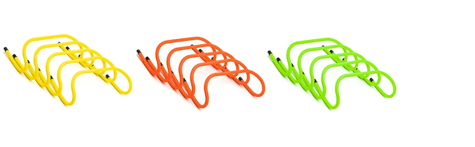 Trademark Innovations Speed Training Orange 6 - hurdles, speed hurdles, athletic training, training hurdles, footwork training