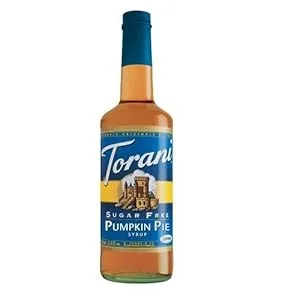 Torani Sugar Free Pumpkin Pie Syrup 750 ml - product information 1