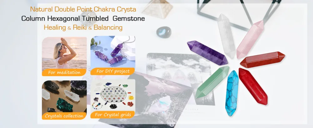 Top Plaza 10pcs Opal Healing Crystals Stones Bulk Polished Tumbled Real Opal Crystals Wands Set Natural Hexagonal Gemstone Points for Reiki Balancing Meditation - product information 9