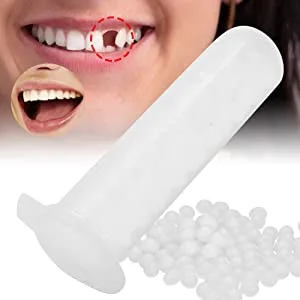 Tooth Repair Kit Temporary Tooth Repair Kit Temporary Tooth Repair Beads for Missing Broken Teeth Dental Tooth Filling Material(100g) - product information 6