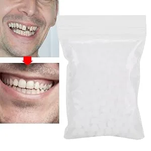 Tooth Repair Kit Temporary Tooth Repair Kit Temporary Tooth Repair Beads for Missing Broken Teeth Dental Tooth Filling Material(100g) - product information 7