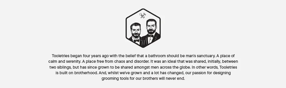 Tooletries - The Mason Razor Holder - Secure & Safe  Silicone Toiletry Organizer  Shower & Bathroom Accessory - Features Silicone-Grip Technology  Removable & Reusable - Grey - built on brotherhood