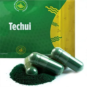 TLC IASO Techui - Spirulina close-up
