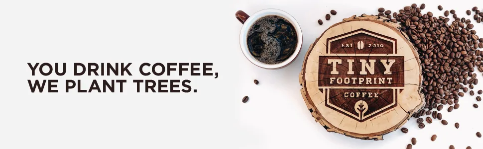 Tiny Footprint Coffee USDA Organic Cold Brew  Press Elixir Ground Coffee Carbon Negative 16 Ounce Ground 1 Pound (Pack of 1) - Tiny Footprint Coffee - Organic Cold Brew Cold Press Elixir