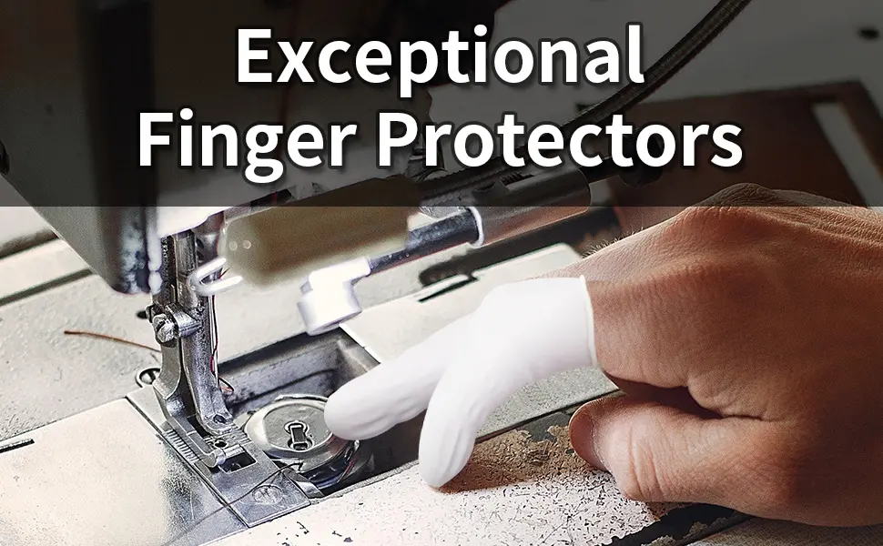 tifanso Finger Cots Finger Covers Finger Protectors Fingertips Protector Disposable Medium Finger Gloves (Approx.210 PCS) 210 Count (Pack of 1) - finger cots