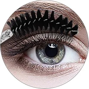 tifanso 200PCS Eyelash Brush Disposable Mascara Brush Wand for Lashes Spoolie brushes Eyebrow Spoolie Eyelash Extension Supplies (Black) - eyelash brush
