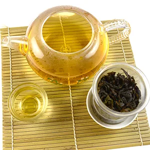 TIAN HU SHAN Premium Oolong Tea Loose Leaf 14 Ounce (400g) Oolong Tea 14 Ounce (Pack of 1) - Tea brewing