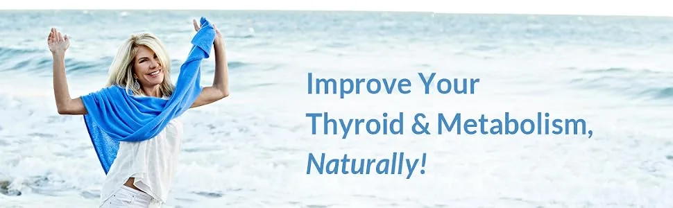 Thyroid Helper - Natural Supplement for Metabolism  Energy (90 Capsules) 90 Count (Pack of 1) - Thyroid Helper