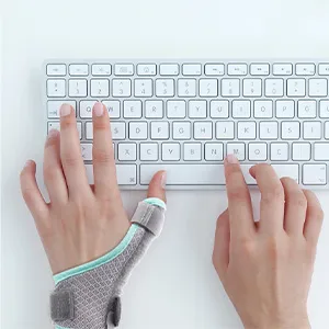 Thumb Splint Brace  2 Trigger Finger Splint Reversible Thumb  Wrist Stabilizer Splint and Finger Brace for Trigger Thumb Arthritis Tendonitis Sprained Carpal Tunnel Right and Left Hand Support Grey - Thumb Splint Brace
