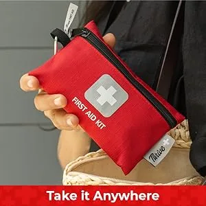 Thrive Mini First Aid Kit Travel Size (66 Piece) - First Aid Bag with Hospital Grade Medical Supplies Small - Thrive Mini First Aid Kit Travel Size (66 Piece)