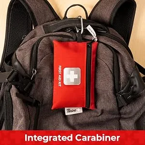 Thrive Mini First Aid Kit Travel Size (66 Piece) - First Aid Bag with Hospital Grade Medical Supplies Small - Thrive Mini First Aid Kit Travel Size (66 Piece)