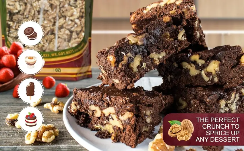 Three Pounds Of California Light Walnuts 100 Natural NO PPO No PreservativesShelledRaw - We Got Nuts - Header2
